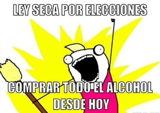 Ley Seca: Vacílate con los mejores y divertidos memes (FOTOS) Ley Seca: Vacílate con los mejores y divertidos memes (FOTOS)