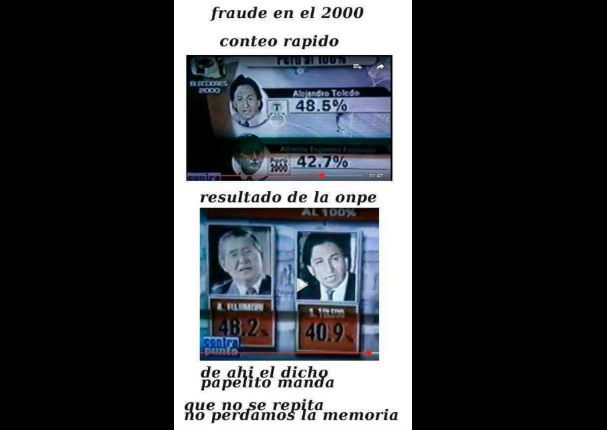 ONPE: Memes sobre la demora de resultados de la segunda vuelta invaden las redes sociales (FOTOS) ONPE: Memes sobre la demora de resultados de la segunda vuelta invaden las redes sociales (FOTOS)