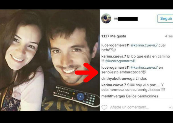 Jesús Alzamora: Su novia María Paz Gonzales Vigil está en la dulce espera (FOTO)