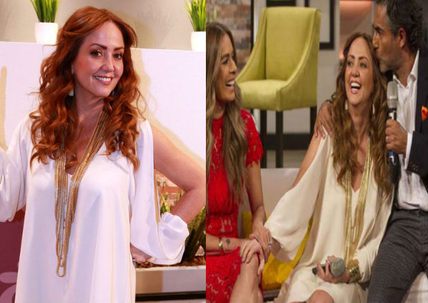 Andrea Legarreta se desmayó al finalizar el programa Hoy (VIDEO)