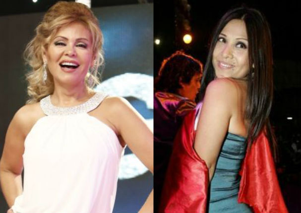 Gisela Valcárcel y Tula Rodríguez se divierten en fiesta de América Televisión