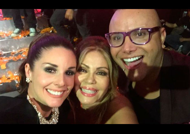 Gisela Valcárcel y Tula Rodríguez se divierten en fiesta de América Televisión