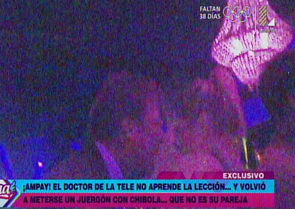 Dr. TV: Conoce a la rubia que acompañó en la disco a Tomás Borda (VIDEO)