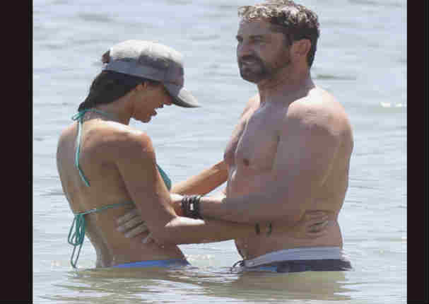 Gerard Butler : Protagonista de 300 sorprende con kilos de más Gerard Butler : Protagonista de 300 sorprende con kilos de más
