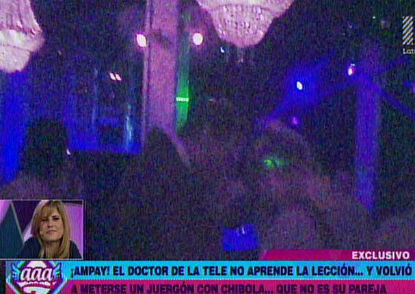 Dr. TV: Conoce a la rubia que acompañó en la disco a Tomás Borda (VIDEO)