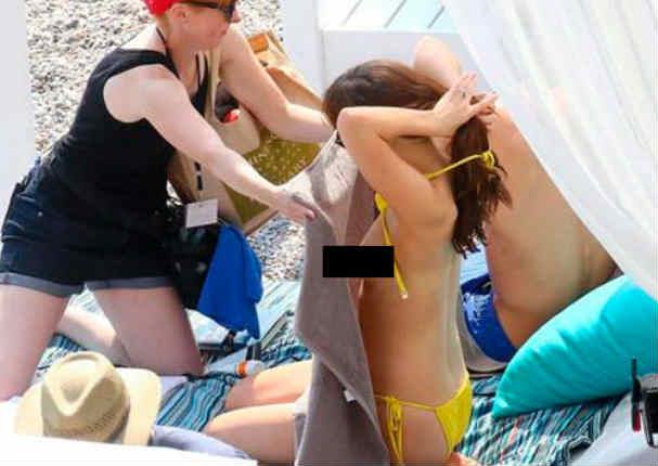 Cincuenta Sombras de Grey: Topless de Dakota Johnson es la sensación en redes - FOTOS
