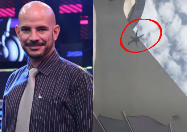 Ricardo Morán se lanza de un edificio sin imaginar que ....