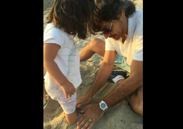 Eugenio Derbez: Alessandra Rosaldo comparte la foto más tierna del actor y Aitana