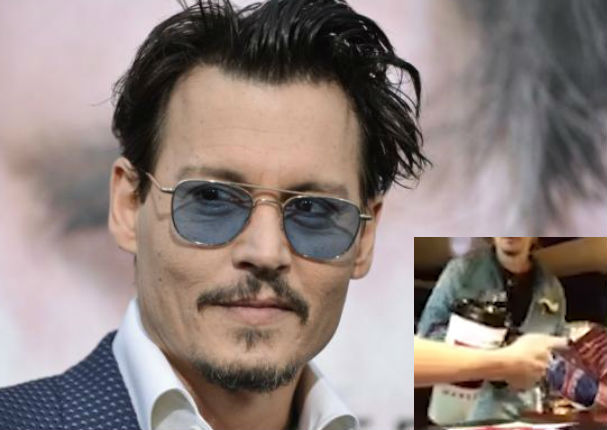 Johnny Deep: Difunden video secreto que muestra el lado violento del actor