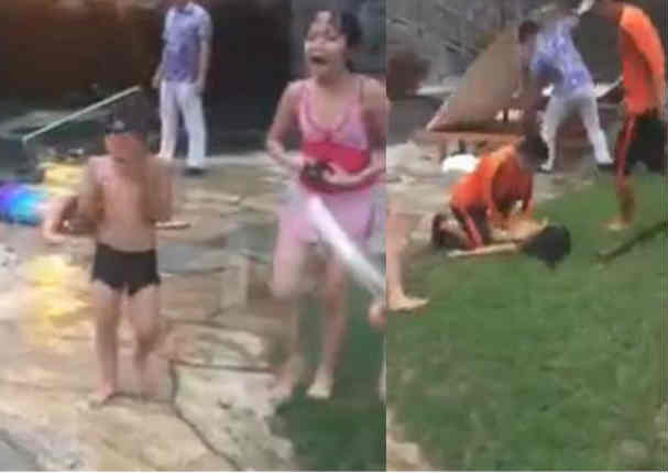 YouTube: Niña muere electrocutada al caerle un rayo
