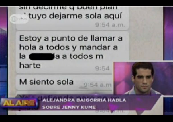 Guty Carrera: ¿Alejandra Baigorria quiso matar a Jenny Kume?