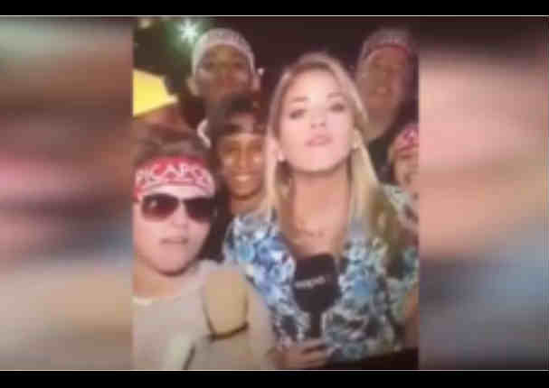 YouTube:   Reportera fue acosada en plena transmisión en vivo