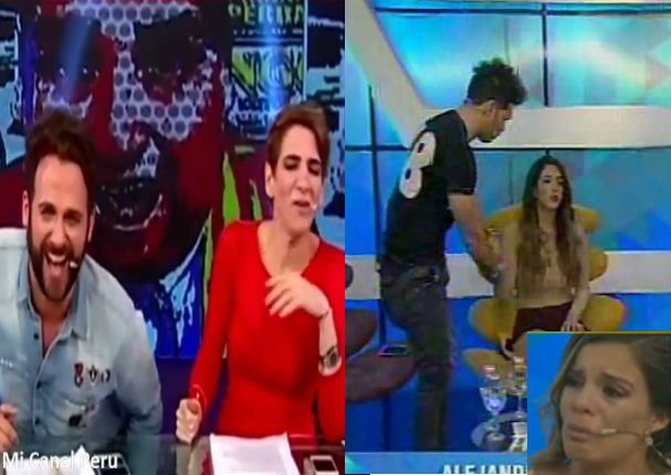 Peluchín se burlo sin piedad de la actitud de Tomate 'Barraza' en 'Espectáculo'