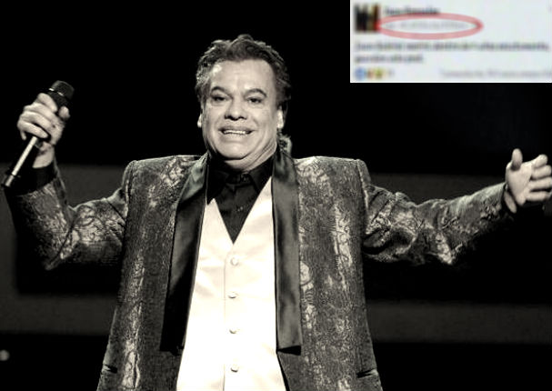 Juan Gabriel: Este es el mensaje escalofriante que viene circulando en redes sociales