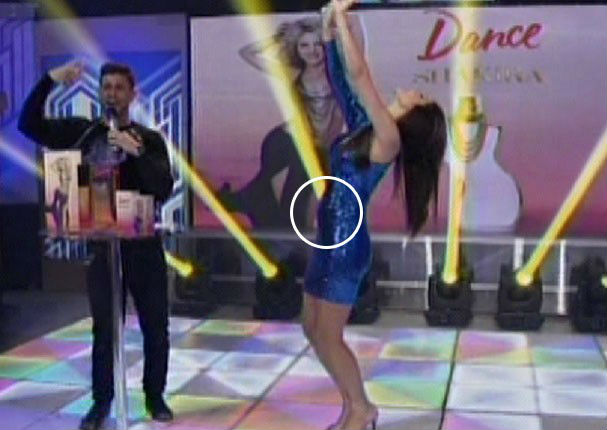 Karen Schwarz presume su pancita de embarazo en 'Amigos y Rivales' y dice esto Karen Schwarz presume su pancita de embarazo en 'Amigos y Rivales' y dice esto