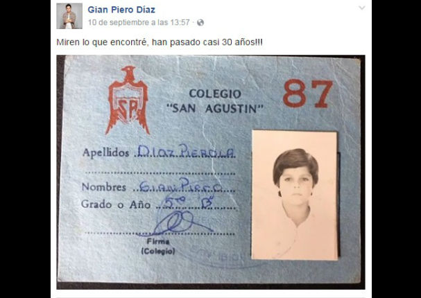 Combate: Gian Piero Díaz alborota Facebook con foto íntima