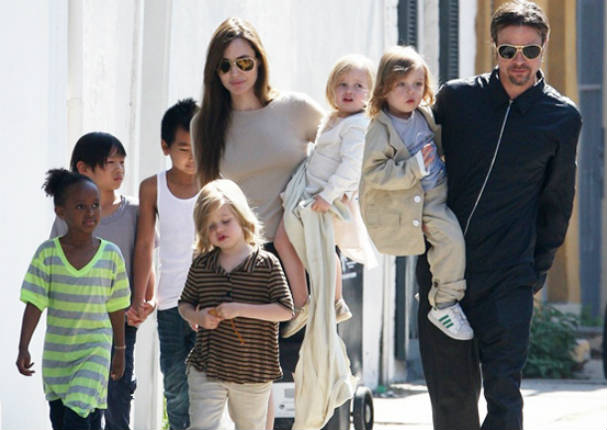 ¿Violento?  Brad Pitt habría maltratado a sus hijos y es investigado