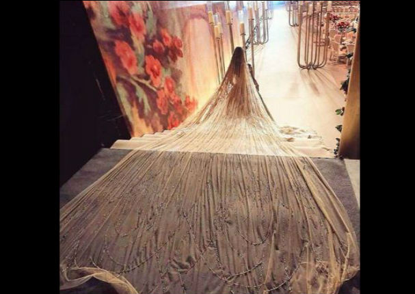 Instagram: Se demoraron más de 365 días para confeccionar este vestido de novia  - VIDEO