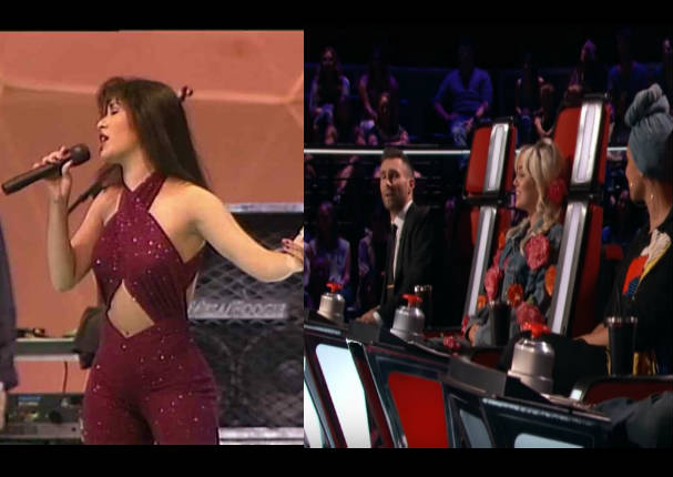 Selena sorprende a jueces de 'The Voice' - VIDEO