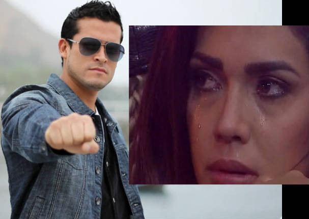 ¡No salió como esperaba! Christian Domínguez hace llorar a Vania Bludau