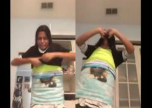 YouTube: Se puso 100 capas de ropa y esto pasó