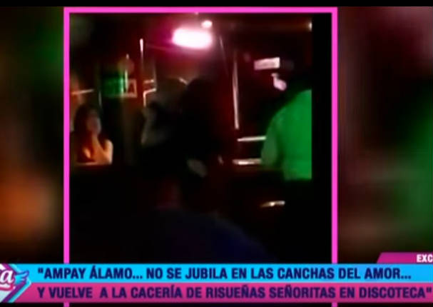 ¡Noche de soltería! Así fue el ampay de Álamo Pérez Luna - VIDEO
