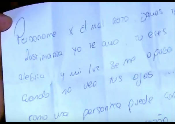 ¡Qué romántico! Esta es la carta de amor de Michelle Soifer a ....
