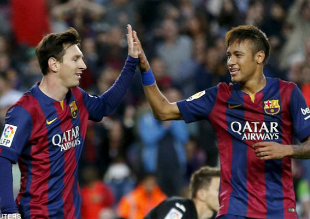 ¡Increíble! Este fue el pase que Messi le dio a Neymar - VIDEO