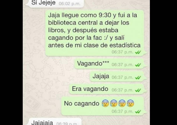 WhatsApp: Cuando el autocorrector tiene vida propia