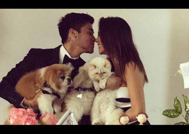 ¡Se casaron! Exchica reality y futbolista dieron el 'sí' en secreto