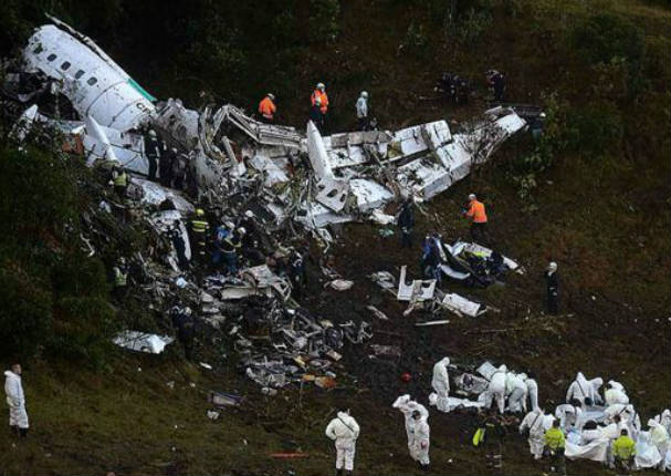 Impactantes imágenes del rescate del Club Chapecoense - VIDEO