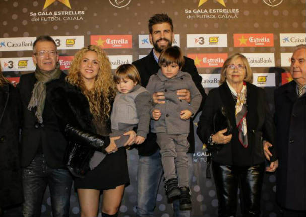 ¡Se lucen! Hijos de Shakira y Piqué fueron la sensación en presentación - VIDEO