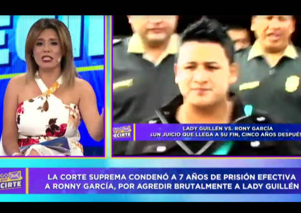 Lady Guillén sobre Ronny García: 'No tuve ningún tipo de sentimiento' - VIDEO