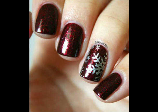 Lleva la Navidad en tus uñas - FOTOS Lleva la Navidad en tus uñas - FOTOS