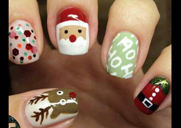 Lleva la Navidad en tus uñas - FOTOS Lleva la Navidad en tus uñas - FOTOS