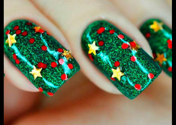 Lleva la Navidad en tus uñas - FOTOS Lleva la Navidad en tus uñas - FOTOS