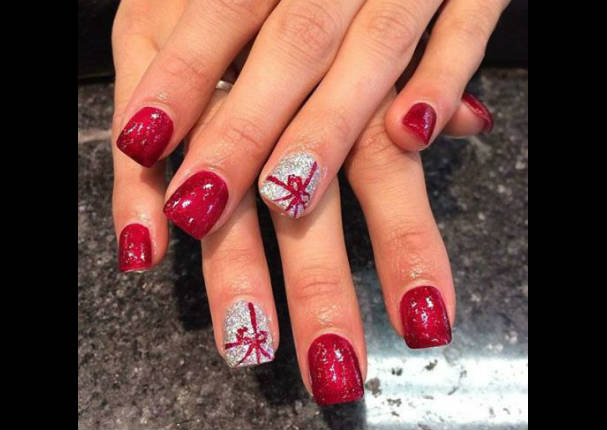 Lleva la Navidad en tus uñas - FOTOS Lleva la Navidad en tus uñas - FOTOS