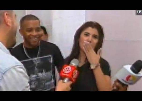 Yahaira Plasencia y Jefferson Farfán 'vacilaron' a primo 'alcahuete'