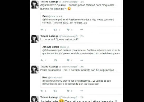 Tatiana Astengo desató la ira de personas tras decir esto