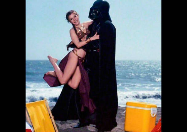 Star Wars: Despiden así a la princesa Leia - FOTOS