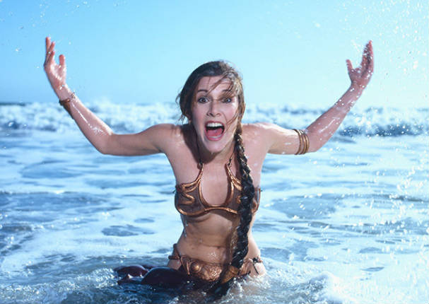 Star Wars: Despiden así a la princesa Leia - FOTOS