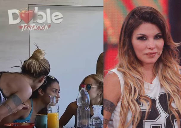 Angie Jibaja explotó al ver a su novio besando a otra - VIDEO