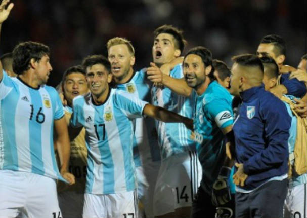 Jugaron por la Libertadores con camisetas de la Selección Argentina