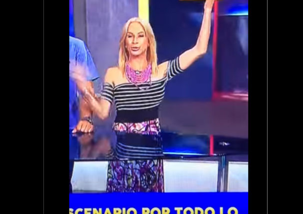 Pasó el roche de su vida al quedarse sin diente en programa en vivo - VIDEO