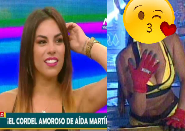 ¡Tremenda sorpresa! Aída Martínez reveló que exchica reality fue su pareja