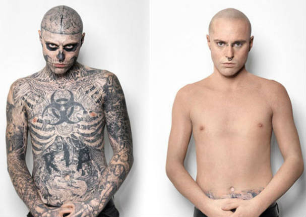 Hombre con más tatuajes en el mundo toma radical decisión - VIDEO