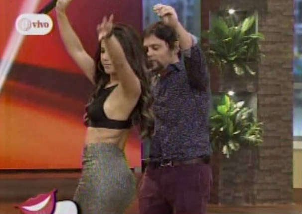 ¡Qué roche! Yahaira Plasencia le mueve el totó a Servando y pasó lo peor - VIDEO