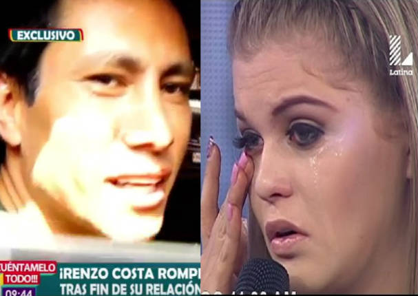 Renzo Costa apareció tras terminar con Brunella Horna y dijo todo esto - VIDEO