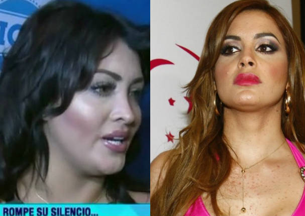 Michelle Soifer le dio con palo a Milett Figueroa y Melissa Loza lo disfrutó