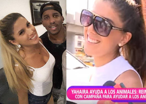 Mira la enorme sonrisa que le sale a Yahaira cuando le hablan de su ex la ‘foquita’